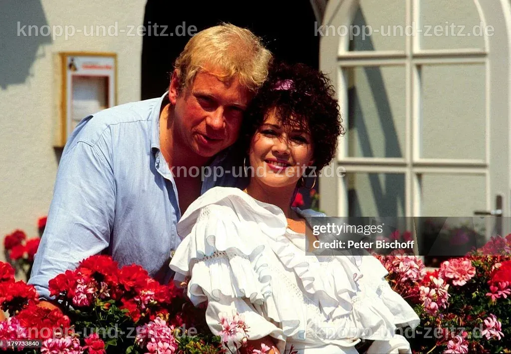 Anja Kruse und Rainer Hunold bei der ZDF-Filmaufführung 'Die schöne Wilhelmine' in den 1980ern.