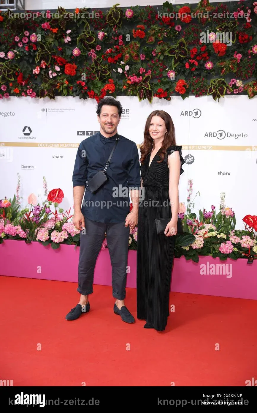 Beatrix Scherff und Fahri Yardim bei der Verleihung des Deutschen Filmpreises.