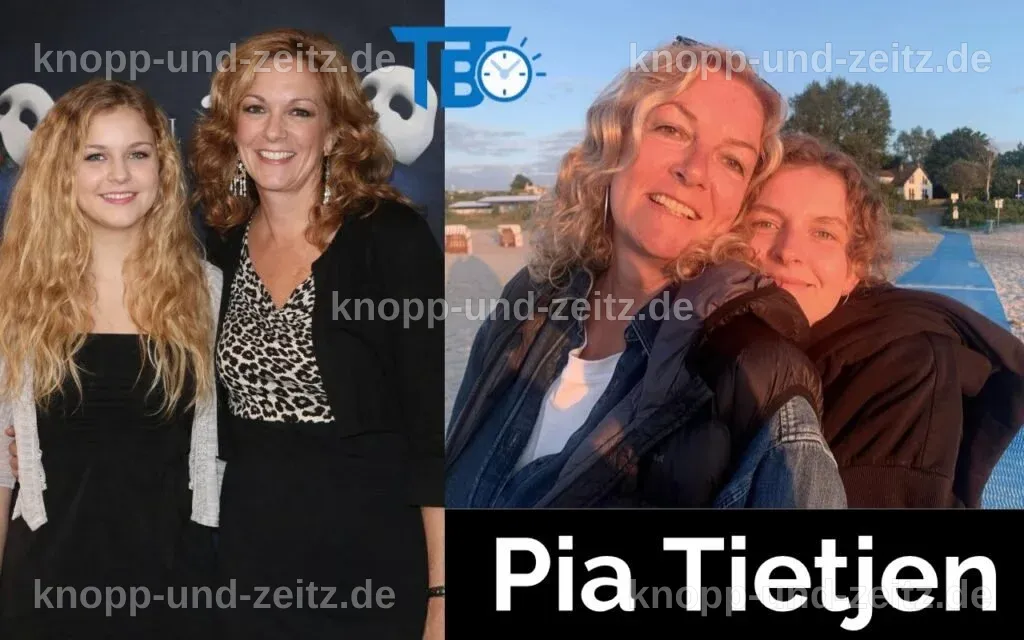 Pia Tietjen, die Tochter von Bettina Tietjen, lächelt in einem gemütlichen Raum.