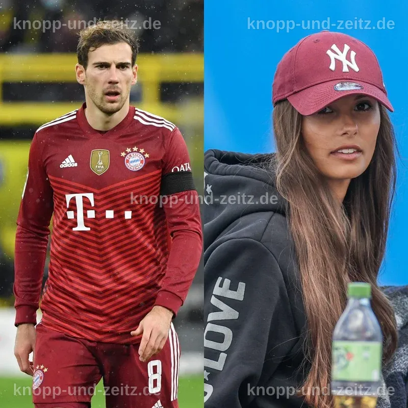 Eine Collage von Fußball-Stars und ihren Partnerinnen, die ihre Unterstützung zeigen.