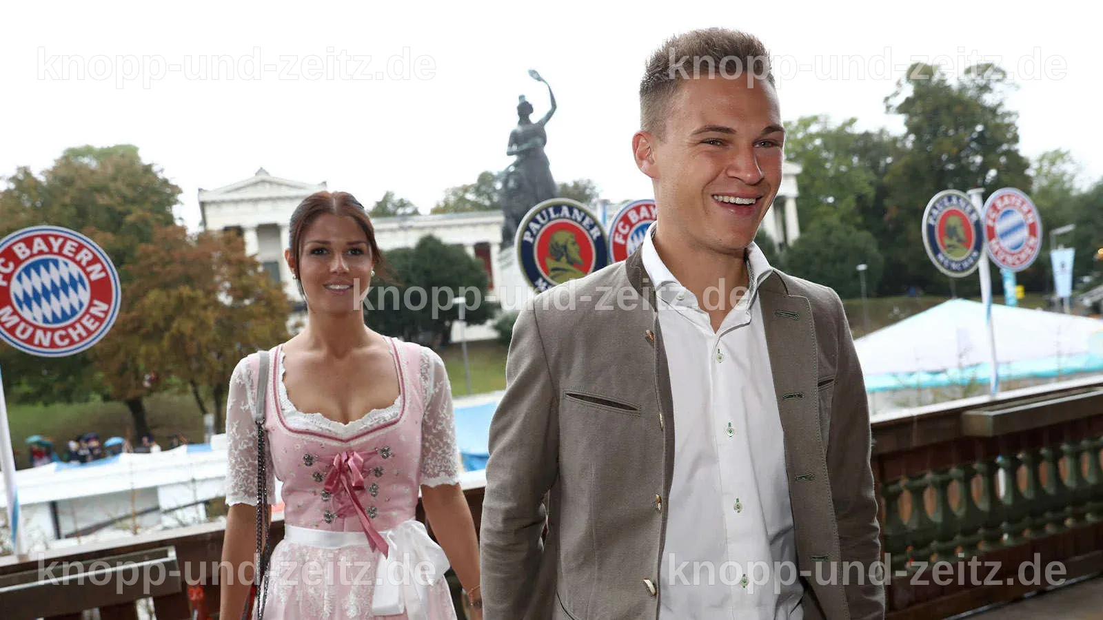 Lina Kimmich während der WM 2018, stolz an der Seite von Joshua Kimmich.
