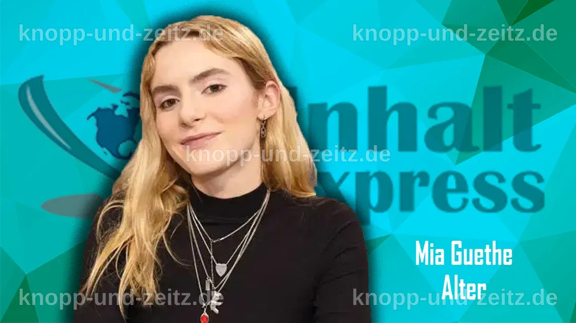 Mia Güthe, eine bekannte Sportjournalistin, in einem Porträt.