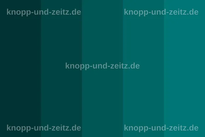 Ideen zur Variation von Petrolfarben mit anderen Farbtönen.